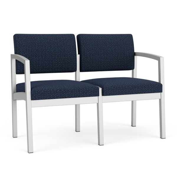 Lesro Lenox 2 Seat Tandem Seating W/ No Center Arm, 43.5 in W 24.5 in L 32 in H LS2101 - main